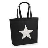'Glitter Star' Tote Bag