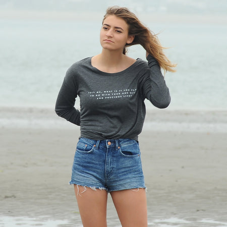 'Be Your Own Kind of Beautiful' Long Sleeve Flowy Tee