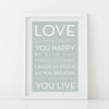 'Do What Makes You Happy' Print