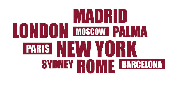 'Cities' Wall Sticker – Leonora Hammond